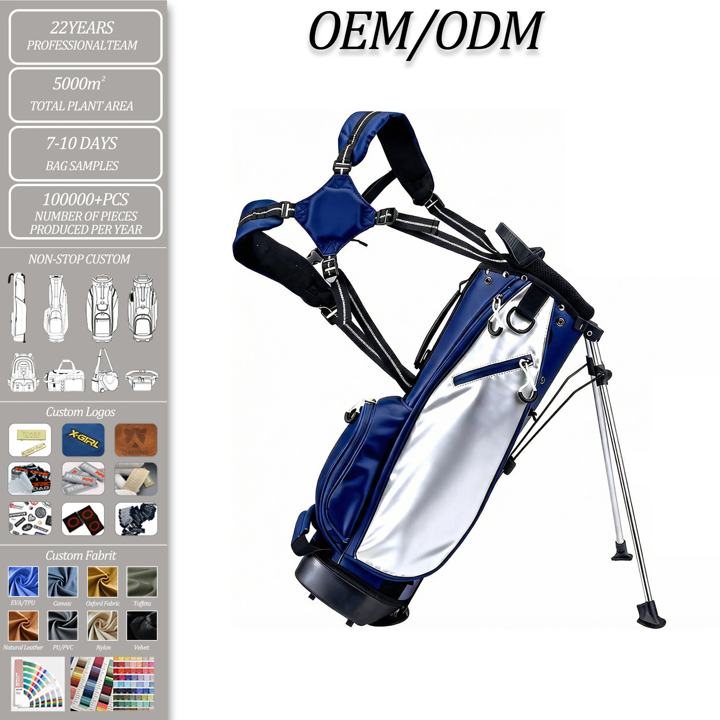 Pencil Style Golf Bag
