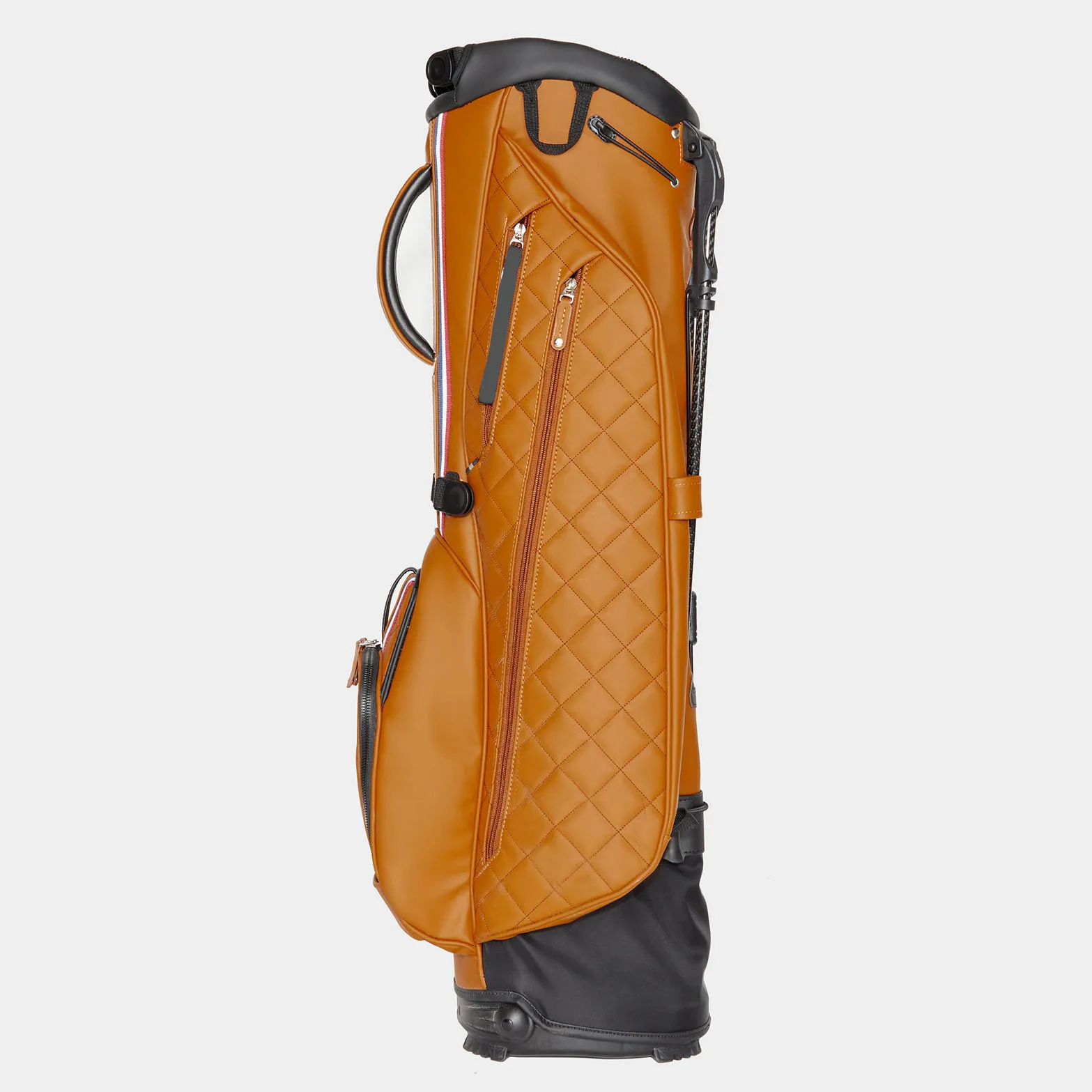 OEM golf bag development process showing prototype creation and quality testing